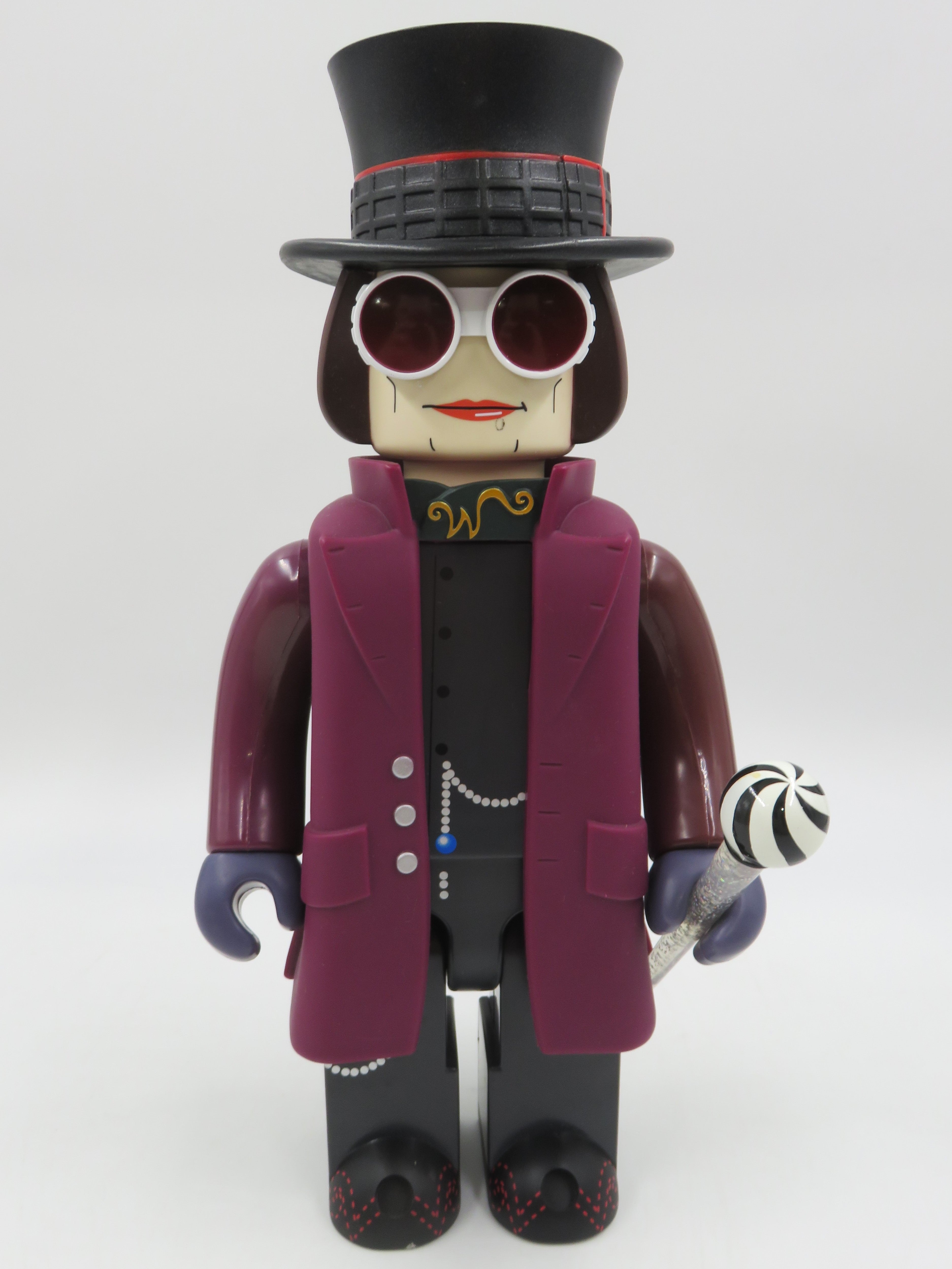 CHARLIE & THE CHOCOLATE FACTORY Willy Wonka Kubrick 400% Figure - Medicom Toy (2006) Art Toy